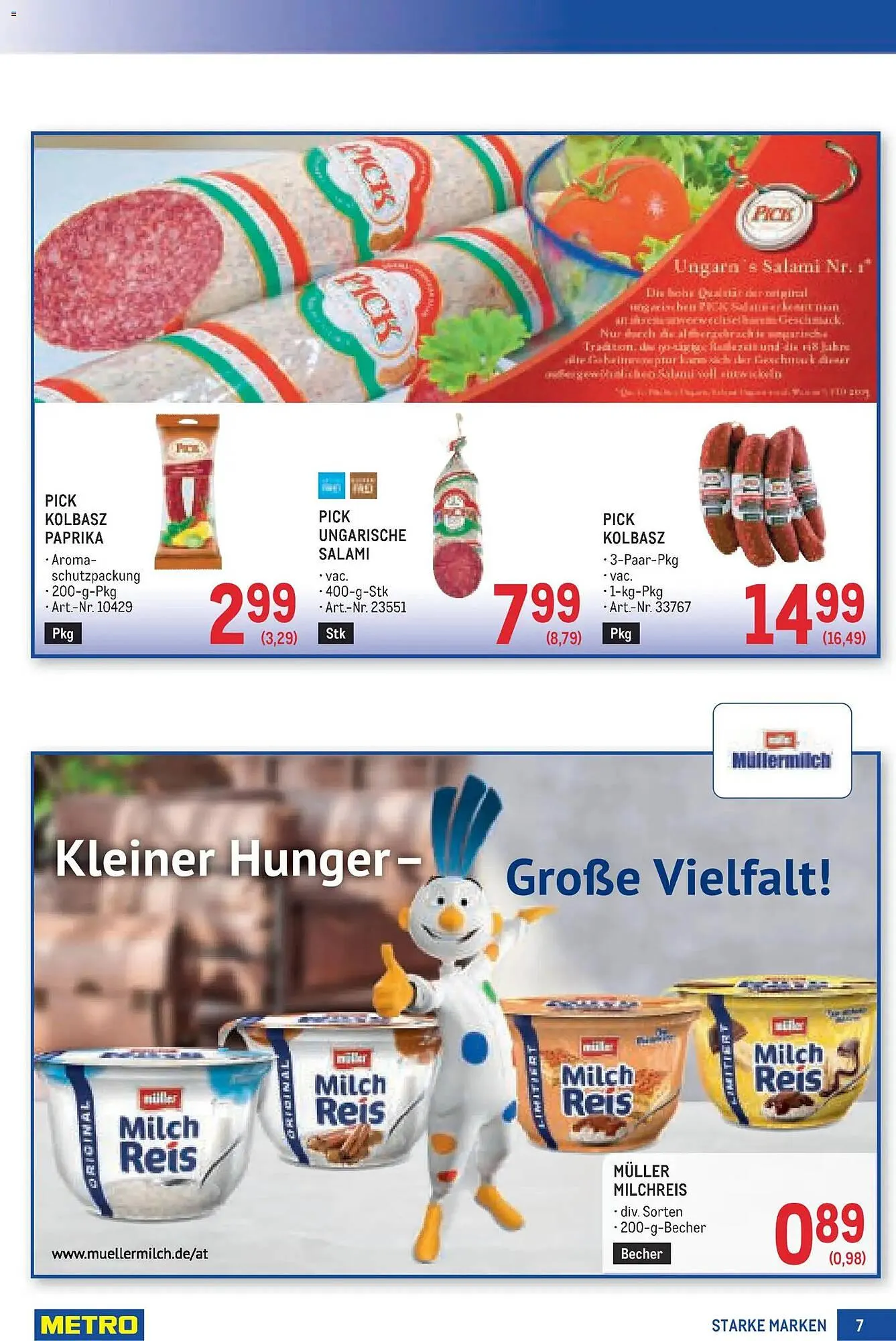 Metro Flugblatt von 9. Juli bis 22. Juli 2026 - Flugblätt seite 7