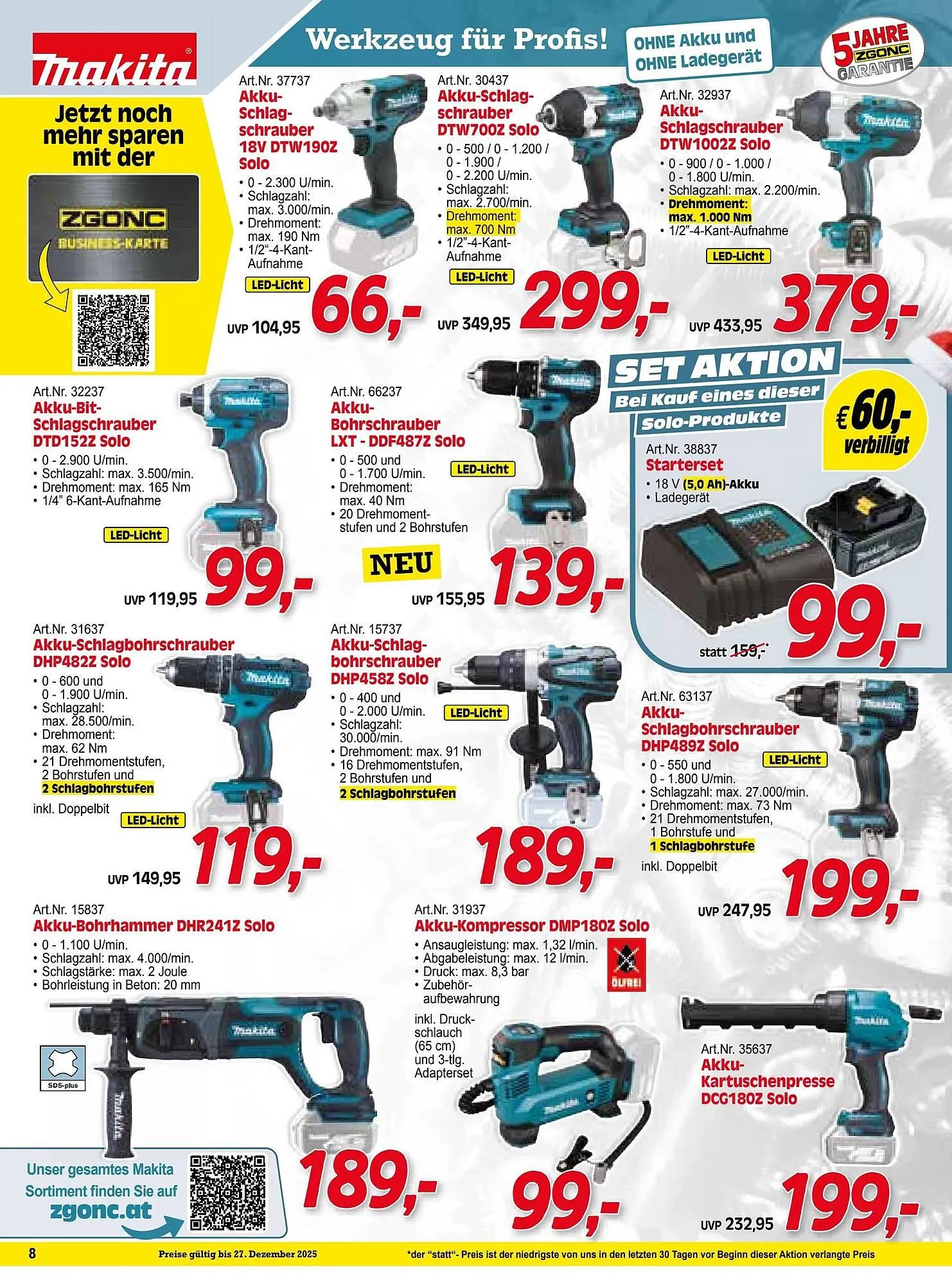 Zgonc Flugblatt von 27. November bis 27. Dezember 2025 - Flugblätt seite  8