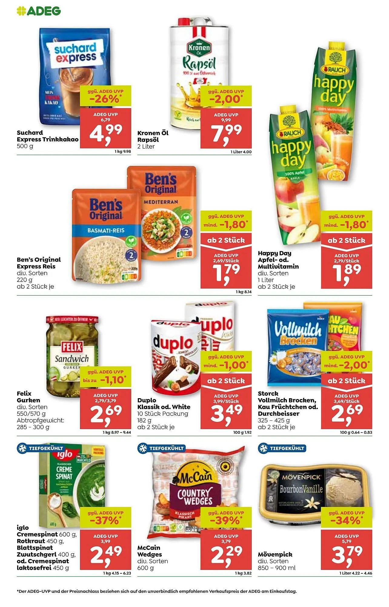 ADEG Flugblatt von 15. Jänner bis 21. Jänner 2026 - Flugblätt seite  12