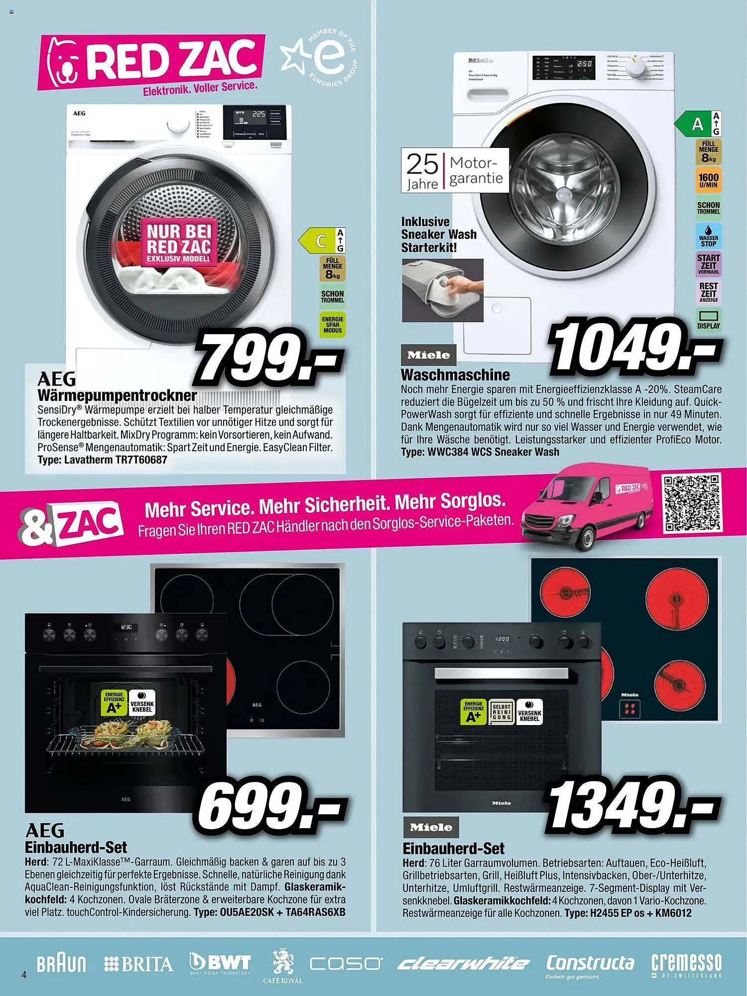 Red Zac Flugblatt von 3. April bis 19. April 2026 - Flugblätt seite  4