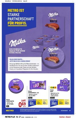 METRO Flugblatt - Profi von 6. August bis 19. August 2026 - Flugblätt seite  29