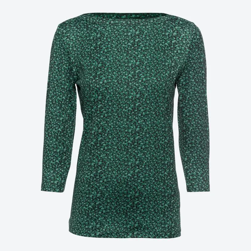 Damen-Shirt mit U-Boot-Ausschnitt