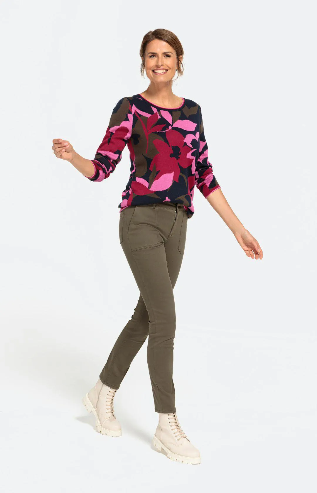 Jeans mit aufgesetzten Taschen 30inch