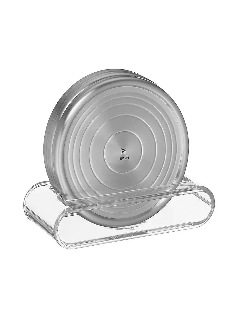 Gläserteller-Set 6-teilig CLEVER&MORE Cromargan