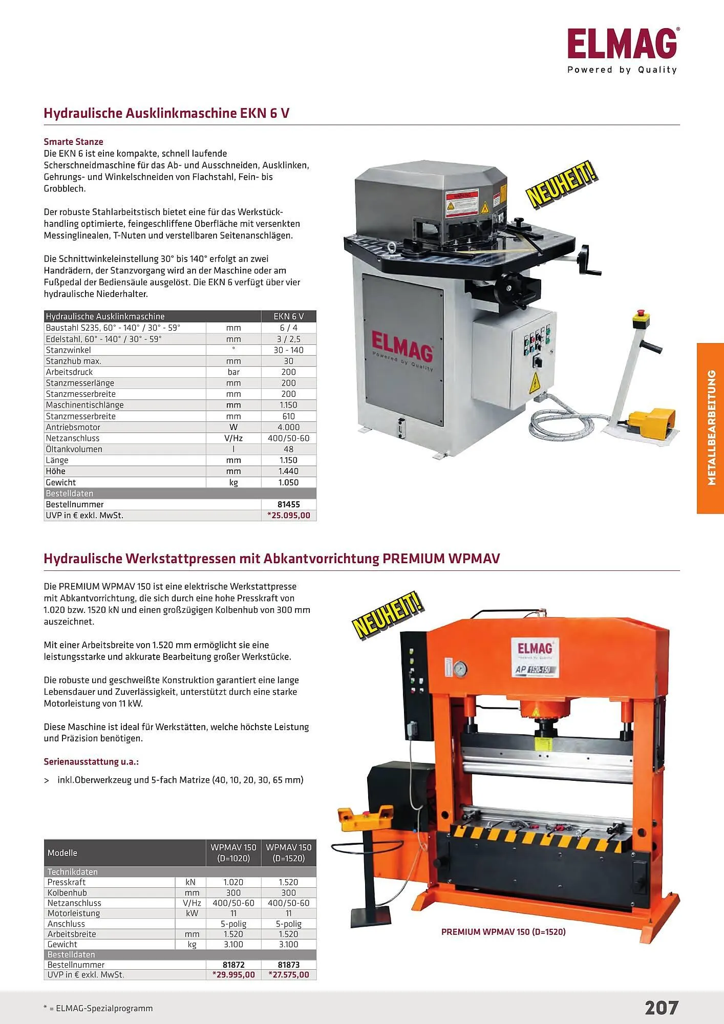 Salzburger Lagerhaus Flugblatt von 23. April bis 31. Dezember 2025 - Flugblätt seite  207