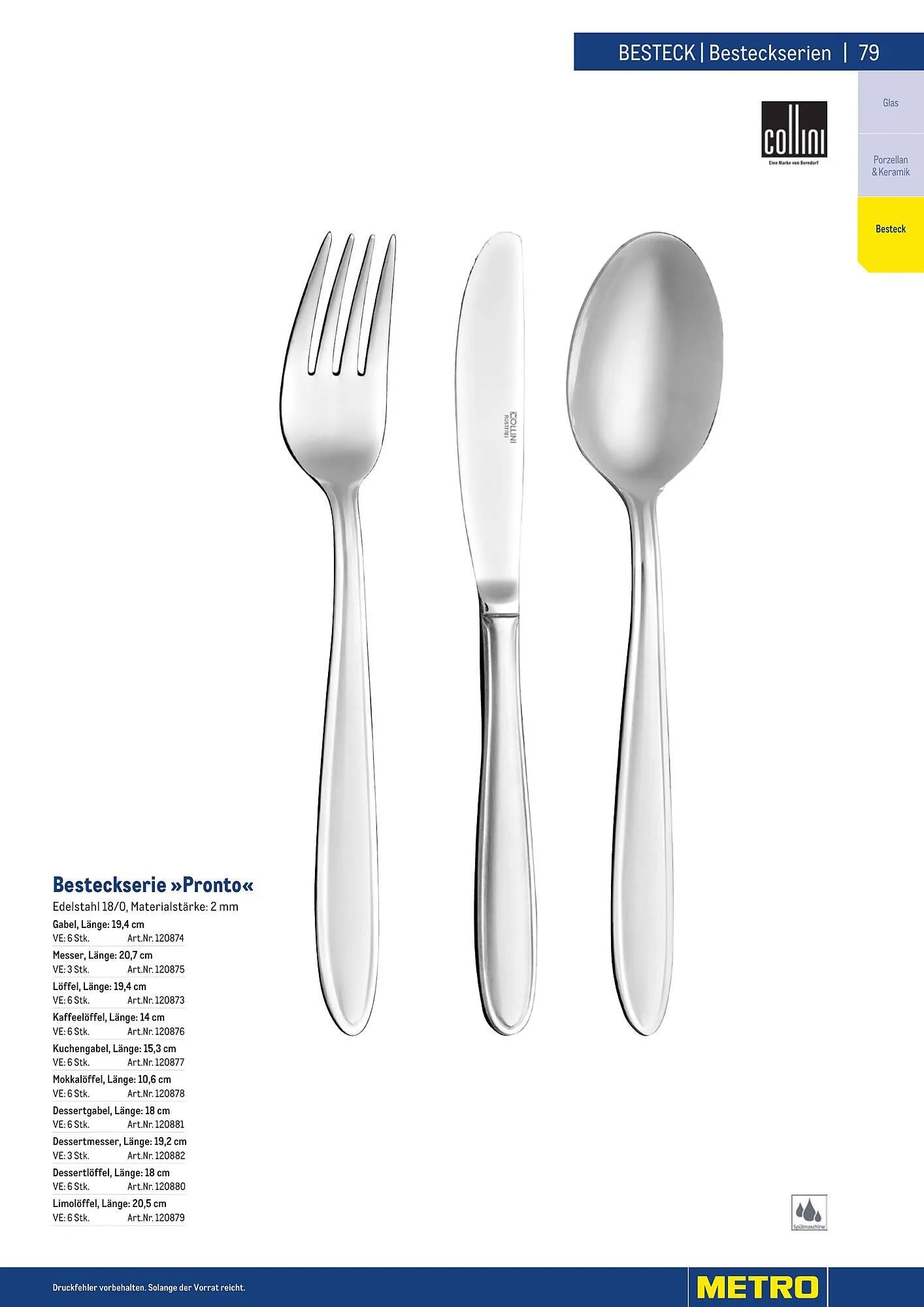 Metro Flugblatt von 25. März bis 31. Dezember 2026 - Flugblätt seite  79