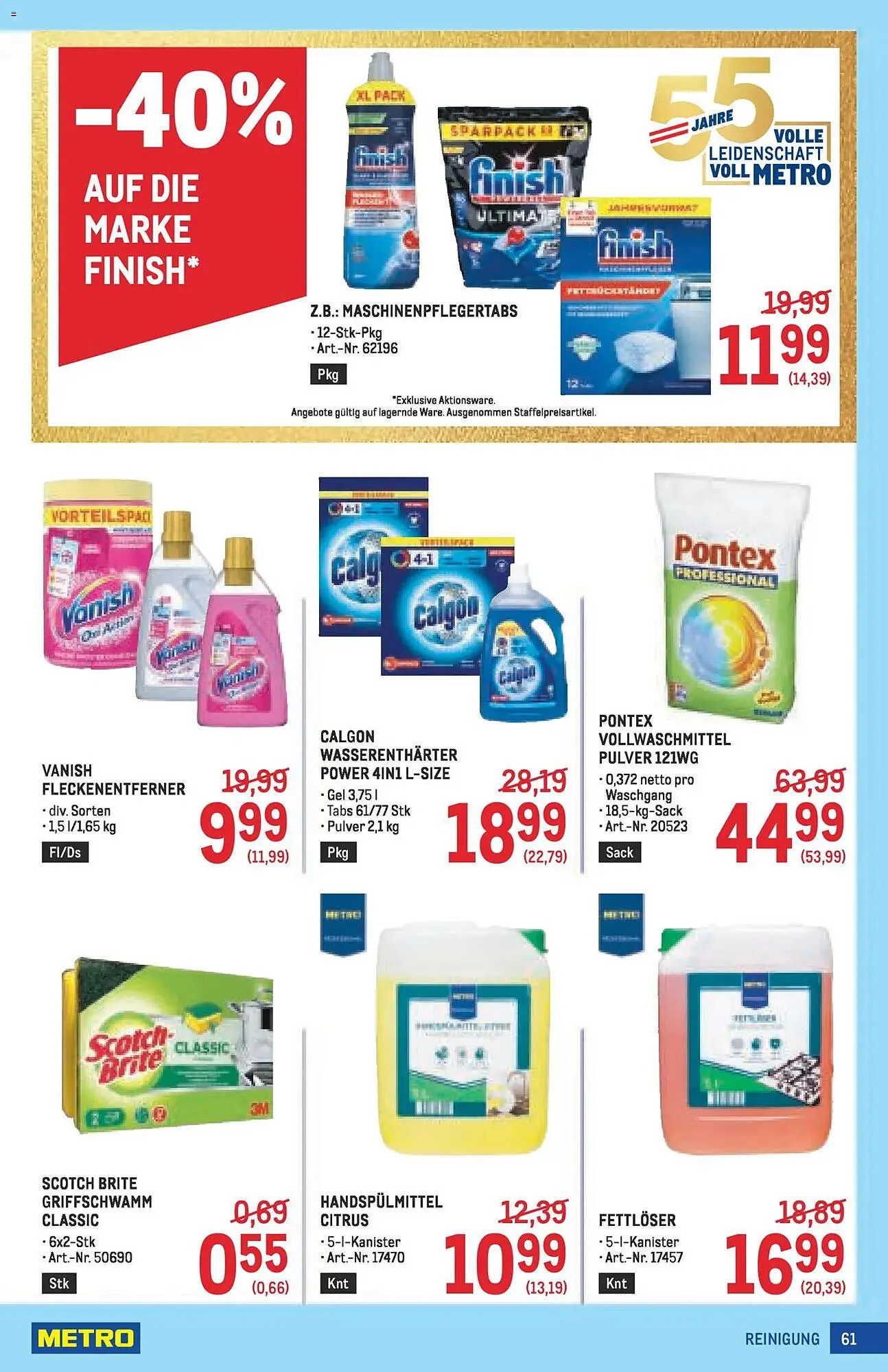 Metro Flugblatt von 5. März bis 18. März 2026 - Flugblätt seite  61