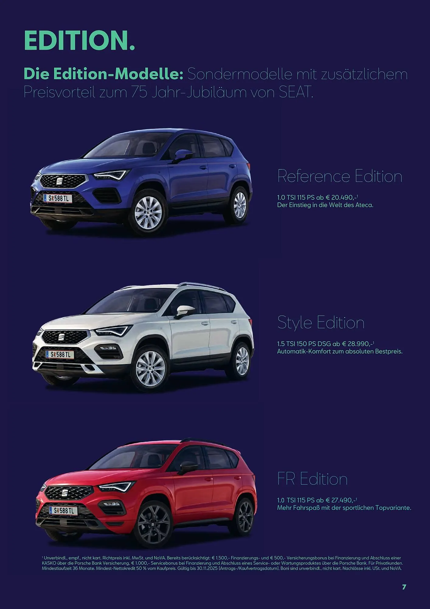 Seat Flugblatt von 13. Jänner bis 6. Juli 2026 - Flugblätt seite  7