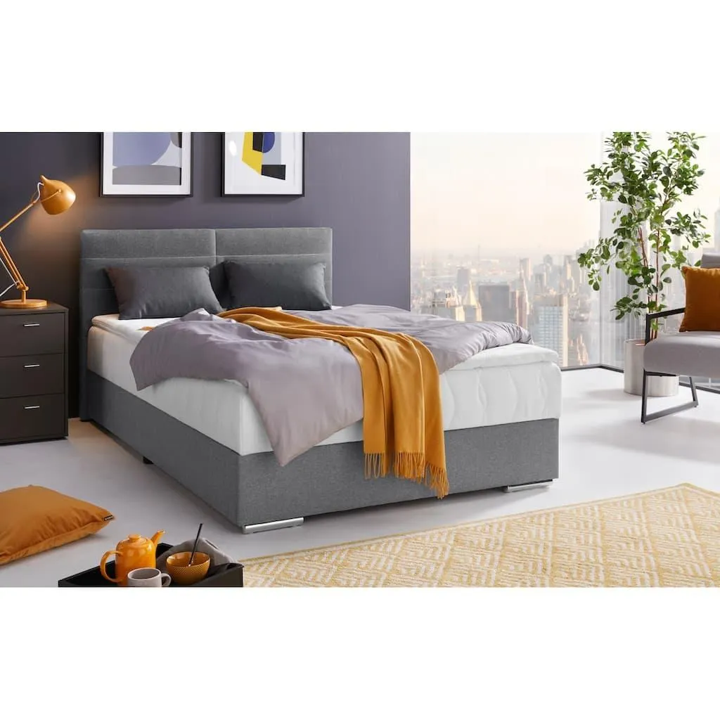 COTTA Boxbett »Tom mit Bettkasten, Topper und Zierkissen« Bestseller, Unser Dauertiefpreis