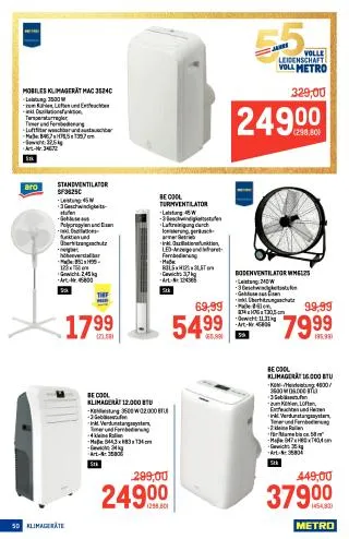METRO Flugblatt Food - Profi von 9. Juli bis 22. Juli 2026 - Flugblätt seite 50