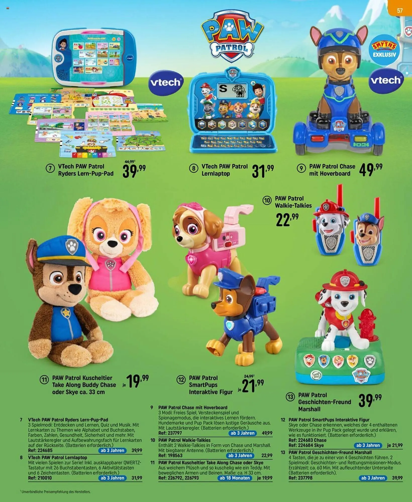 Smyths Toys Flugblatt von 25. September bis 13. Dezember 2024 - Flugblätt seite 57