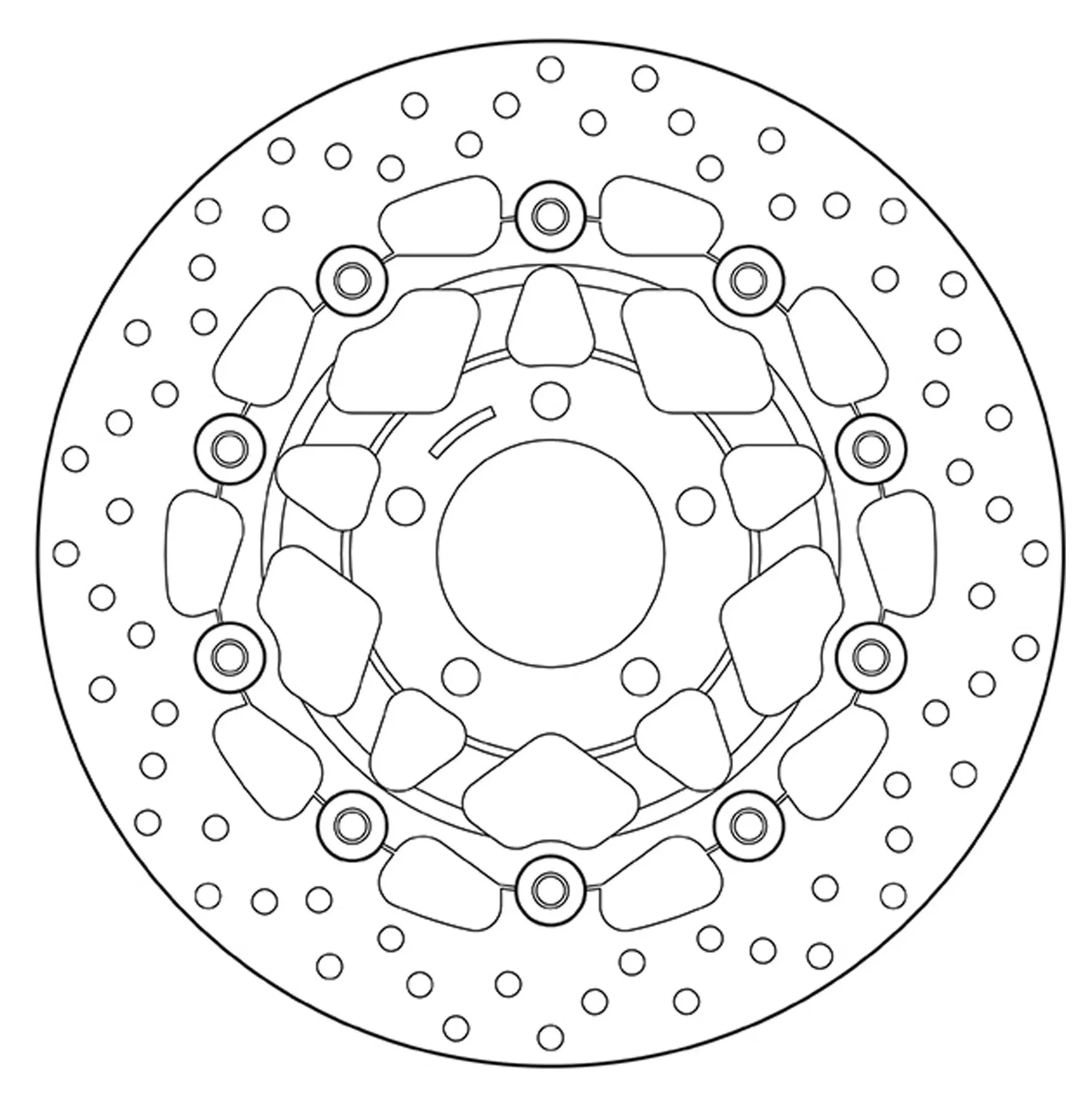 Brembo Bremsscheiben schwimmend mit ABE