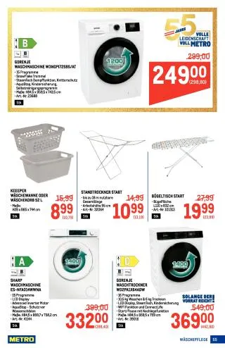 METRO Flugblatt -Profi von 19. März bis 1. April 2026 - Flugblätt seite  55