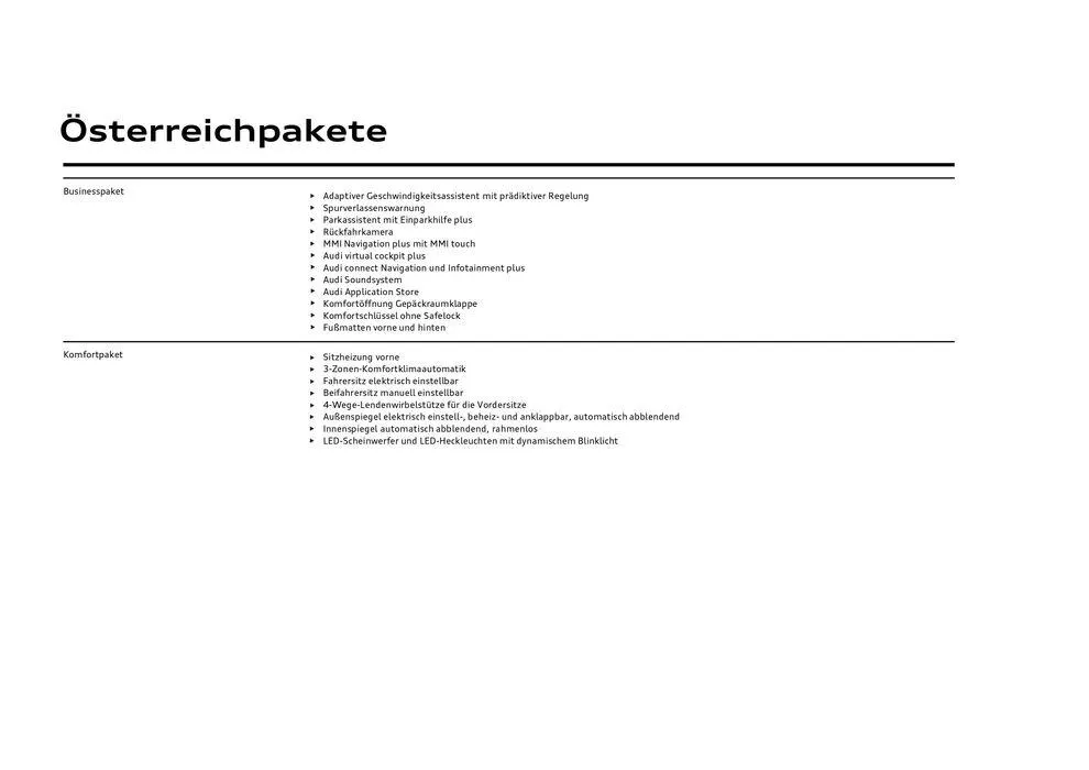 Audi A3 Sportback von 20. März bis 20. März 2025 - Flugblätt seite  25