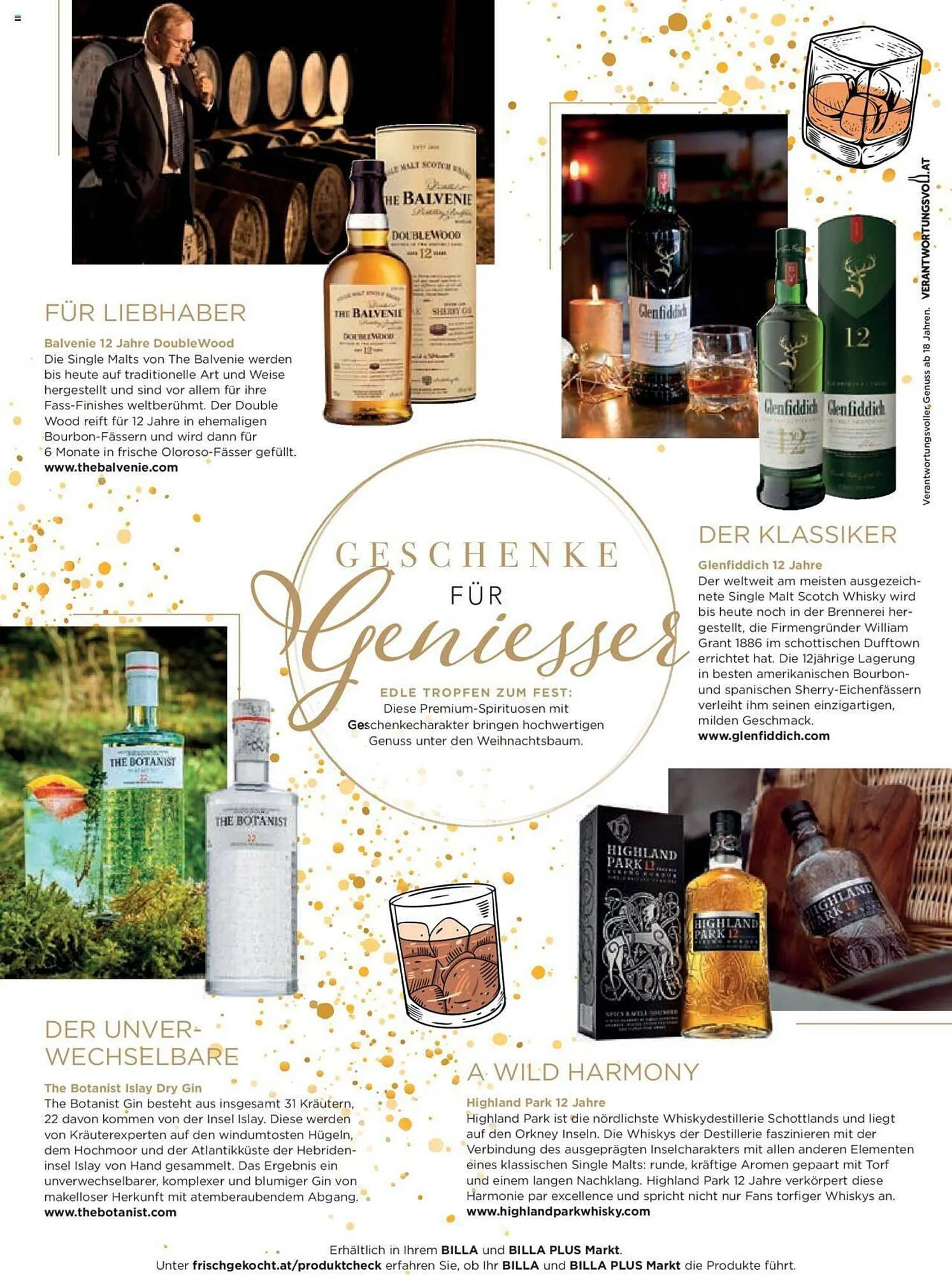 Billa Flugblatt von 1. Dezember bis 31. Dezember 2023 - Flugblätt seite 40