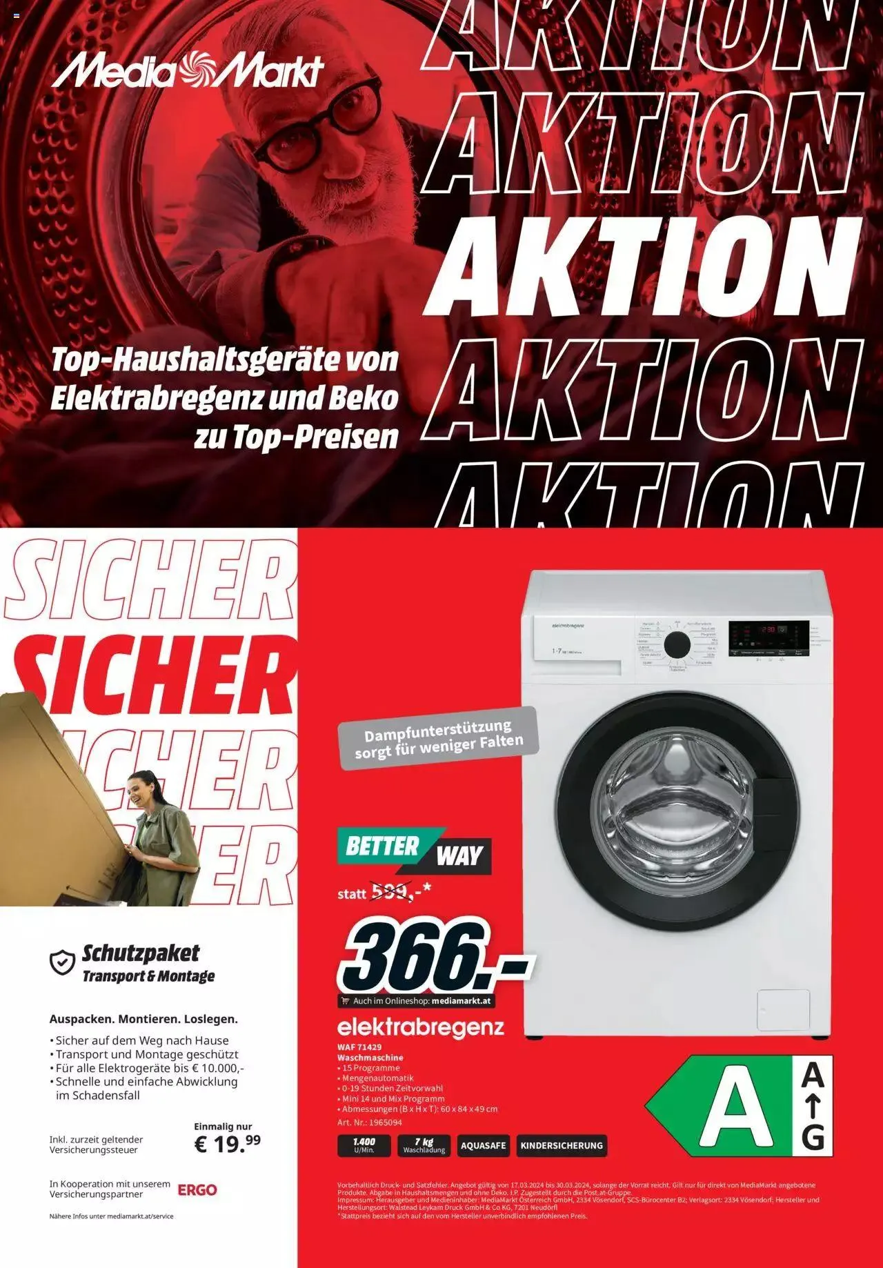 Media Markt Flugblatt von 17. März bis 30. März 2024 - Flugblätt seite  