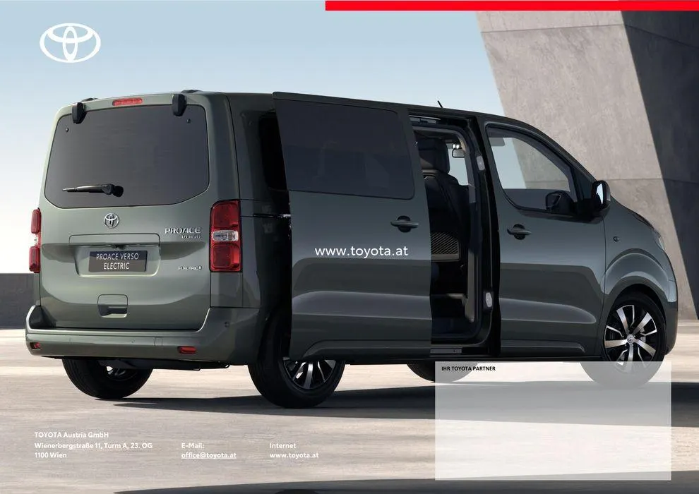 Toyota Proace Verso & Proace Verso Electric von 7. August bis 7. August 2025 - Flugblätt seite 18