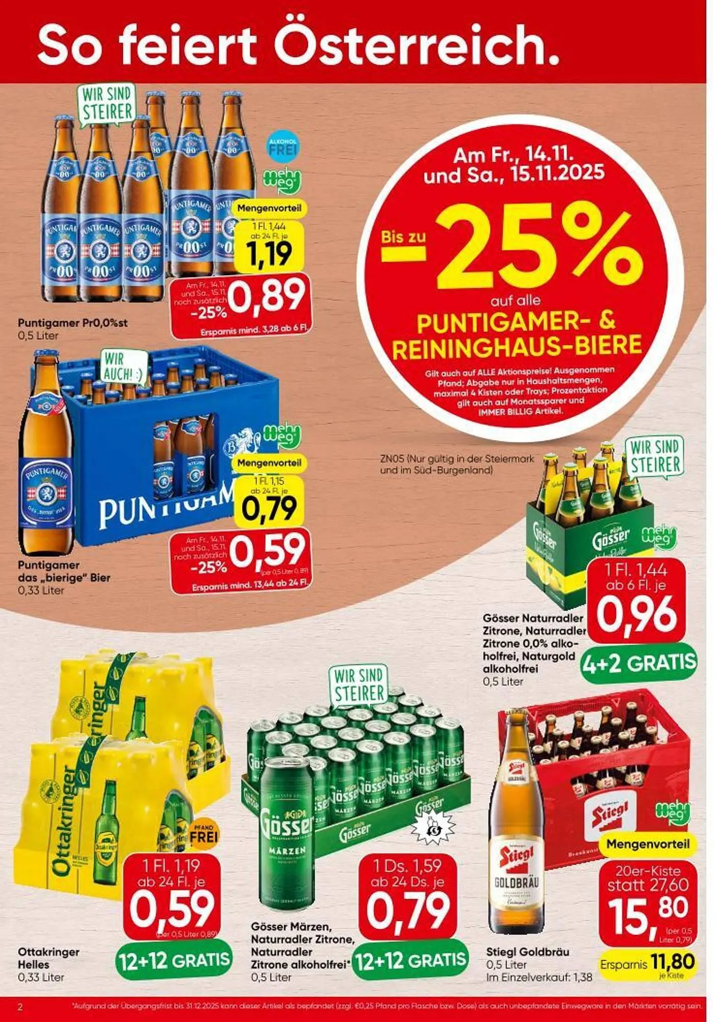 Interspar Flugblatt von 13. November bis 19. November 2025 - Flugblätt seite 2