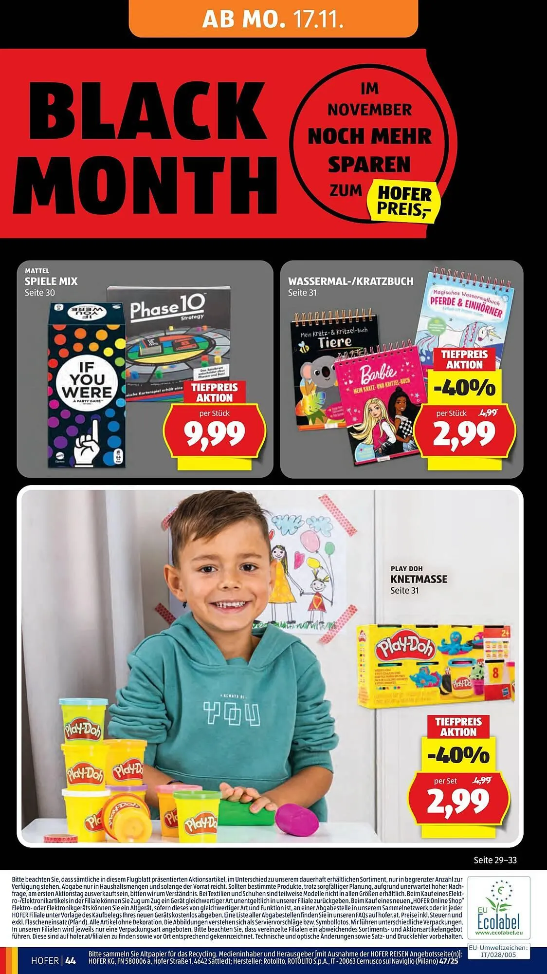 Hofer Flugblatt von 14. November bis 20. November 2025 - Flugblätt seite 52