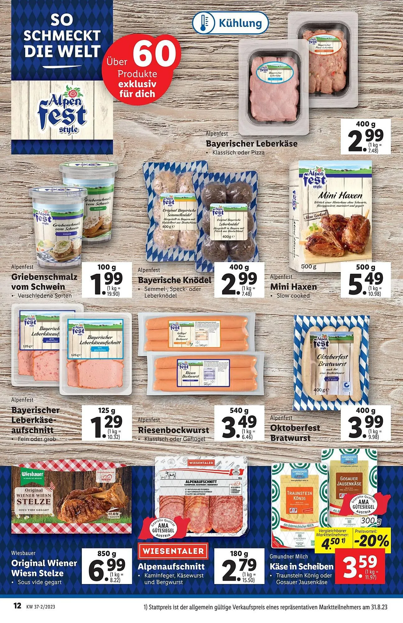 Lidl Flugblatt von 13. September bis 20. September 2023 - Flugblätt seite 12