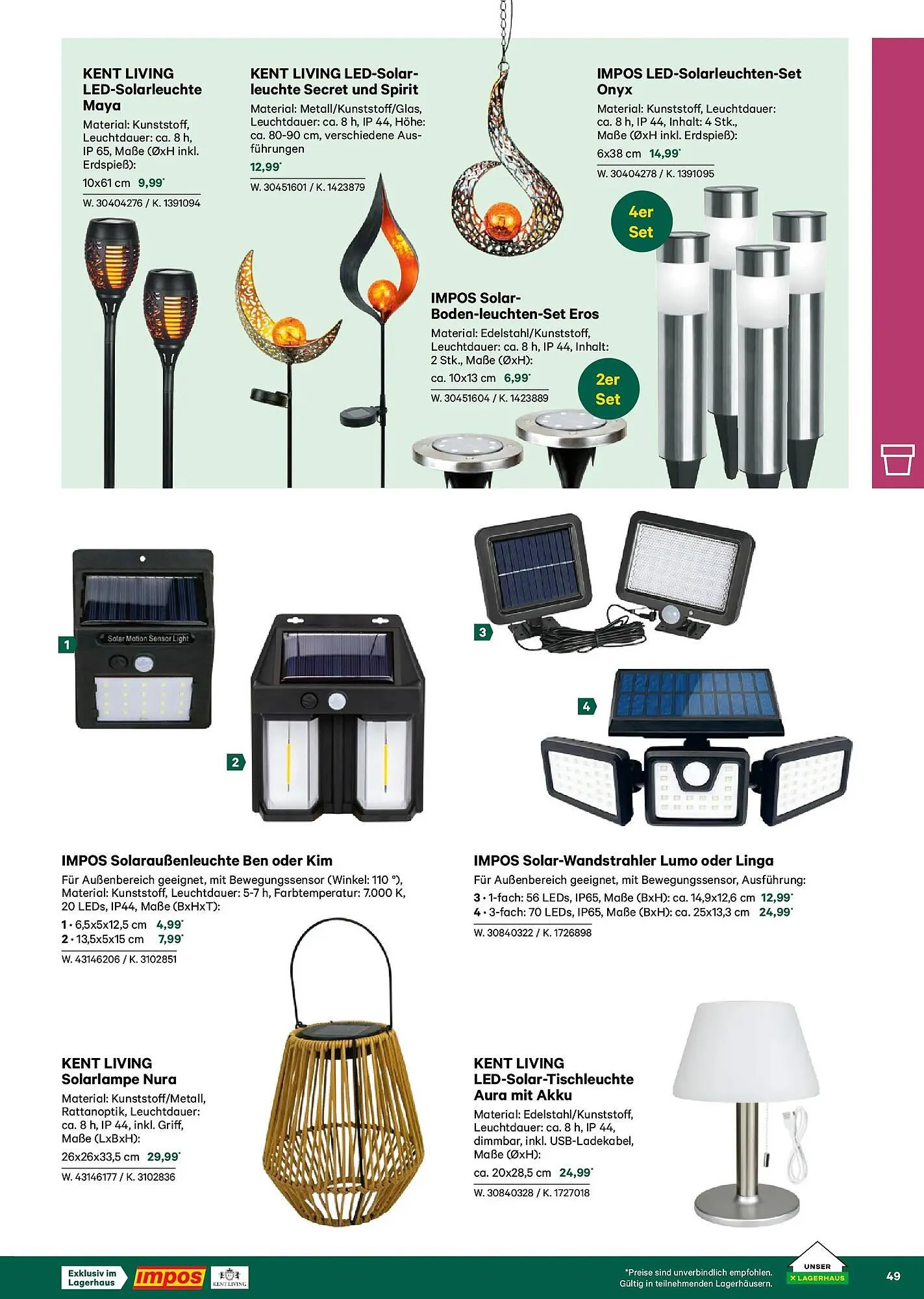 Lagerhaus Flugblatt von 22. Februar bis 31. Mai 2026 - Flugblätt seite  49