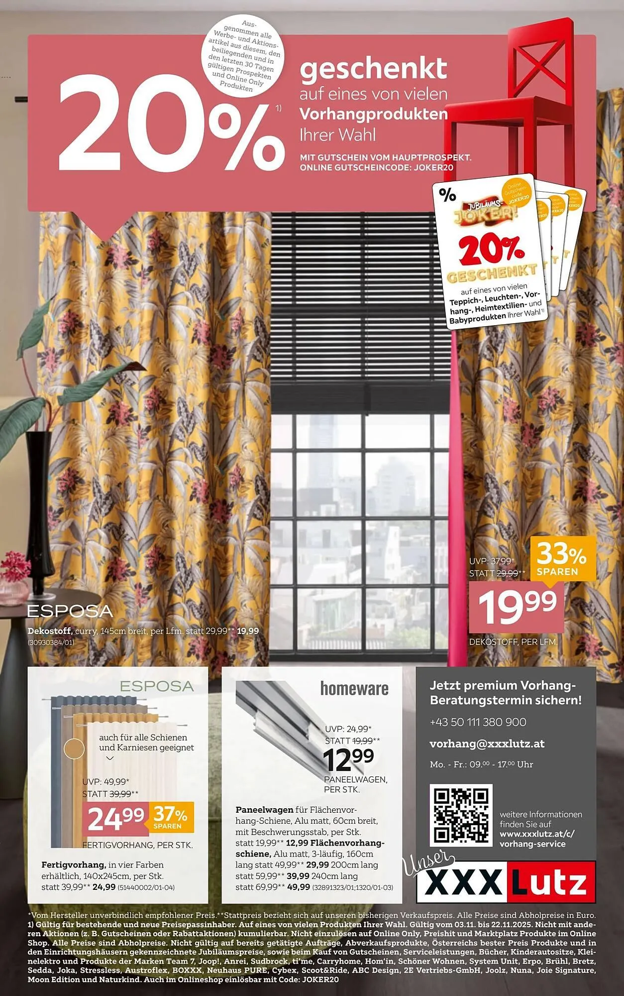 XXXLutz Prospekt von 4. November bis 18. November 2025 - Flugblätt seite  1