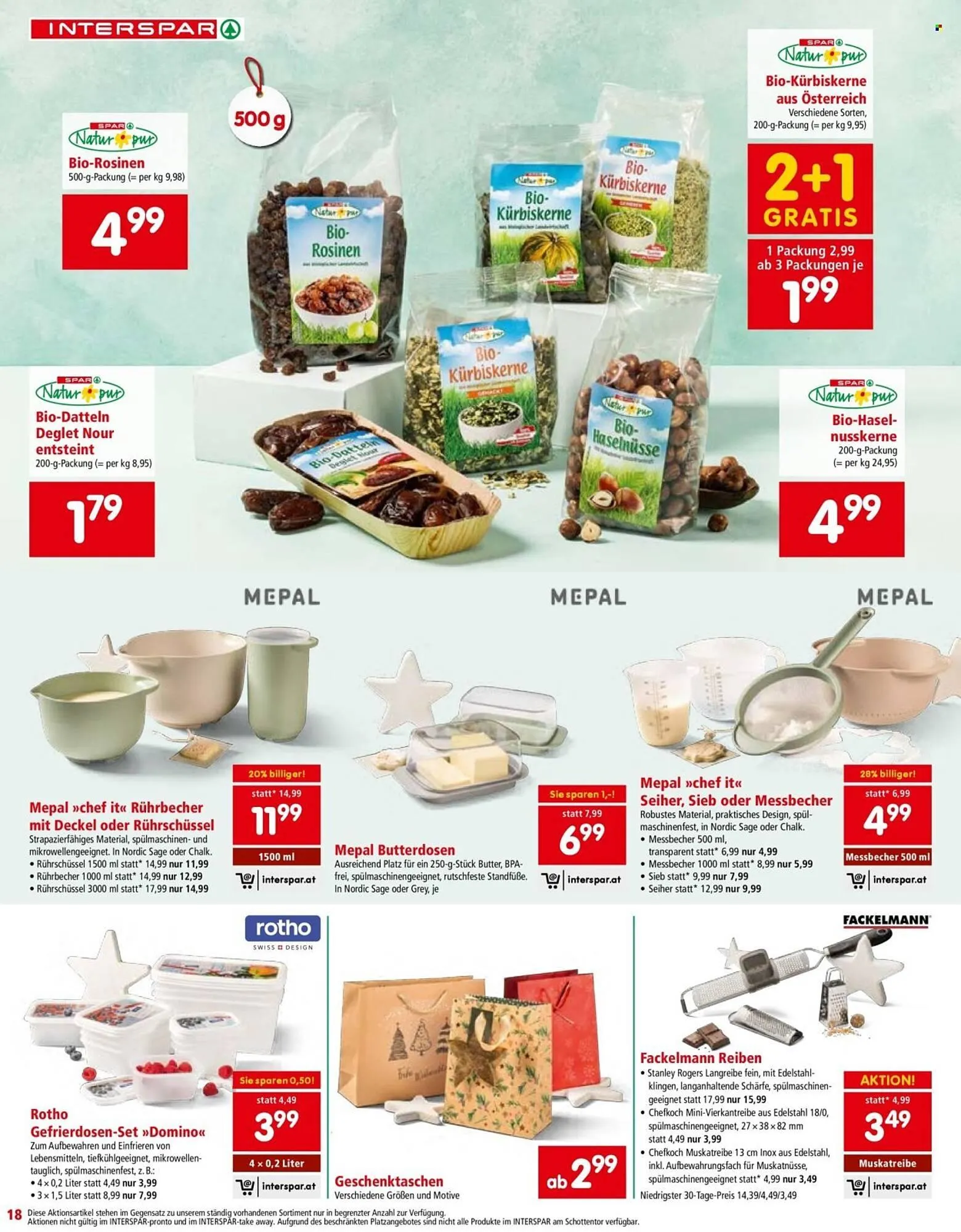 Interspar Flugblatt von 2. Oktober bis 20. Dezember 2025 - Flugblätt seite  18