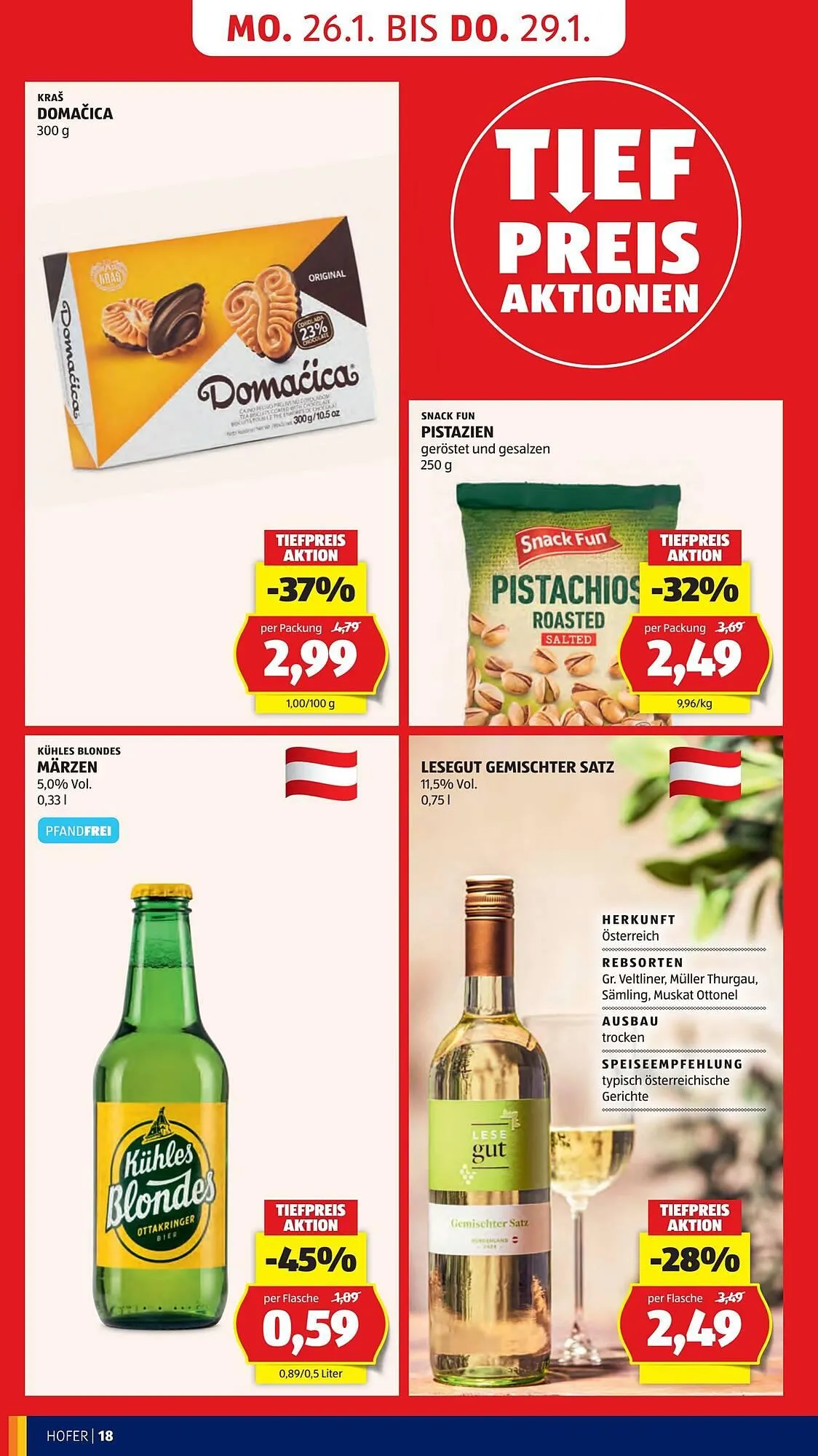Hofer Flugblatt von 23. Jänner bis 30. Jänner 2026 - Flugblätt seite  20