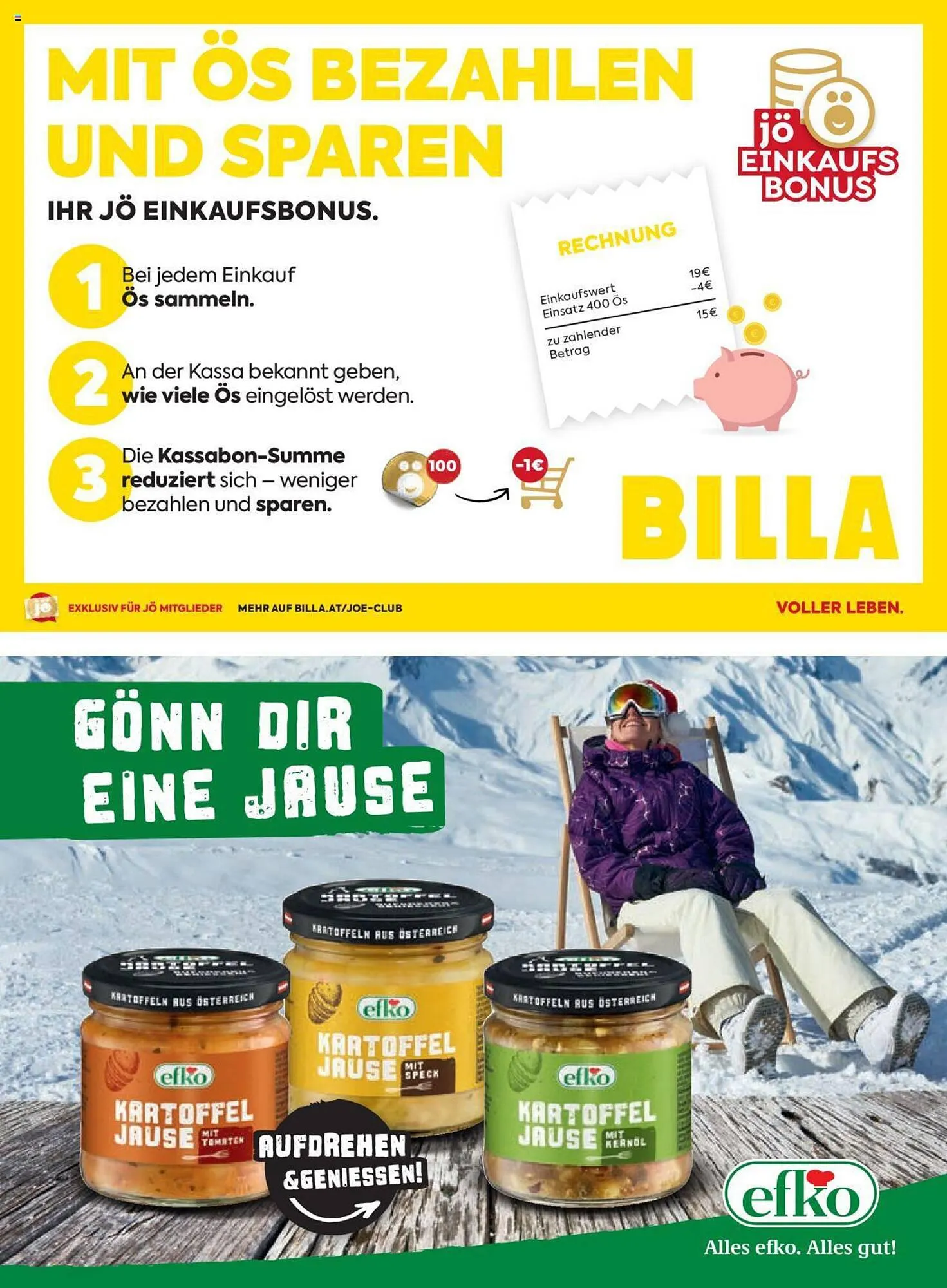 Billa Flugblatt von 1. Dezember bis 31. Dezember 2023 - Flugblätt seite 100