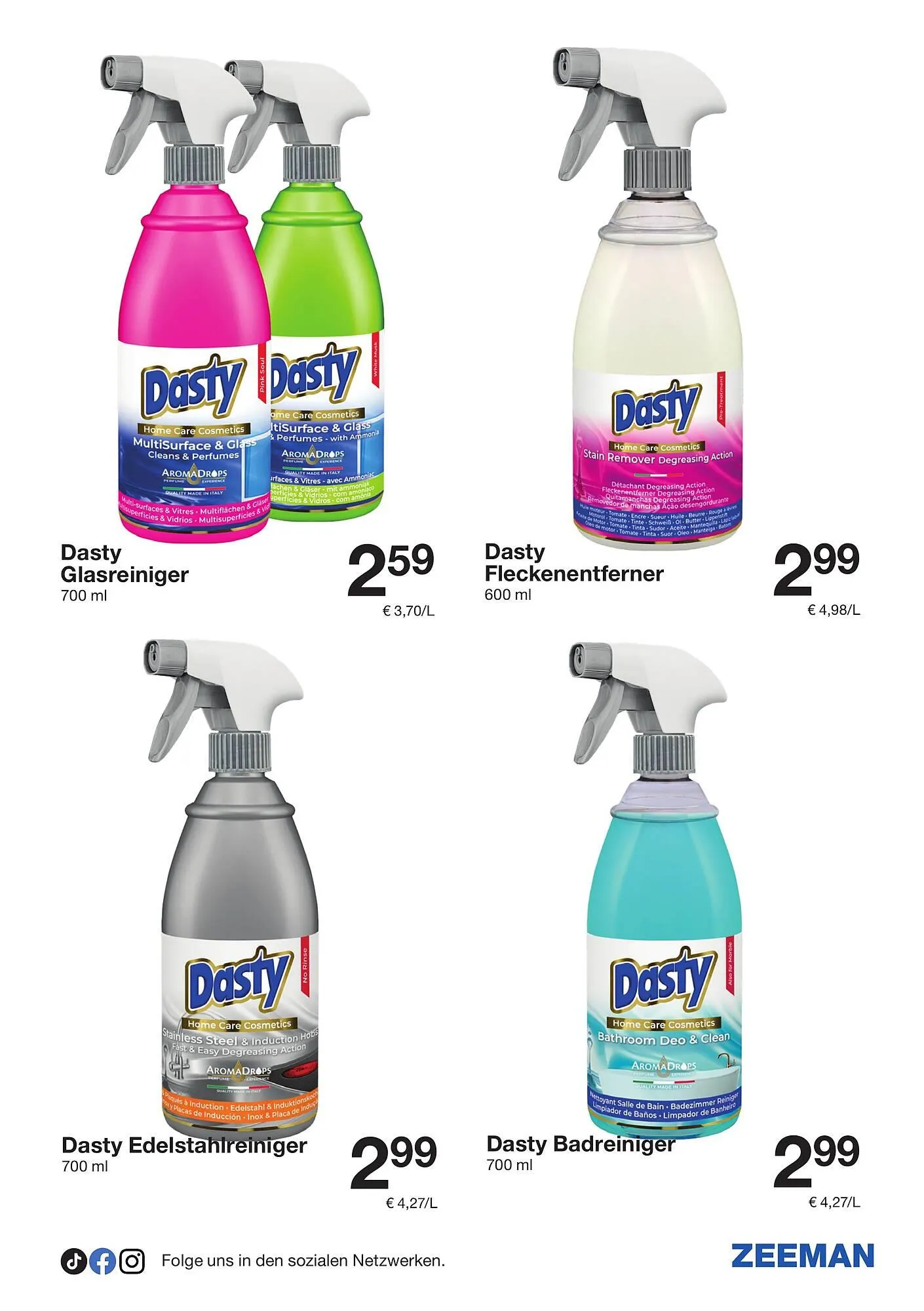 Zeeman Prospekt von 27. Dezember bis 9. Jänner 2026 - Flugblätt seite  7