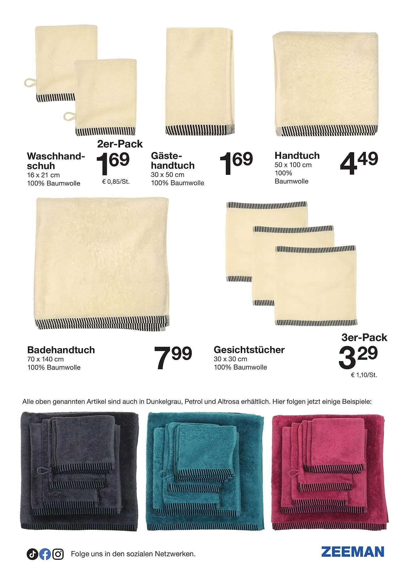 Zeeman Prospekt von 11. Oktober bis 24. Oktober 2025 - Flugblätt seite  19