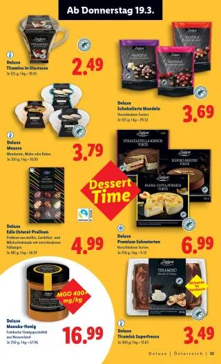 Lidl Flugblatt - Deluxe Ostern von 1. März bis 4. April 2026 - Flugblätt seite  33