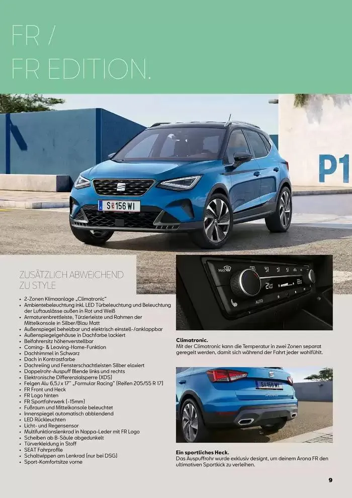 Seat Arona von 31. Jänner bis 22. Jänner 2026 - Flugblätt seite  9