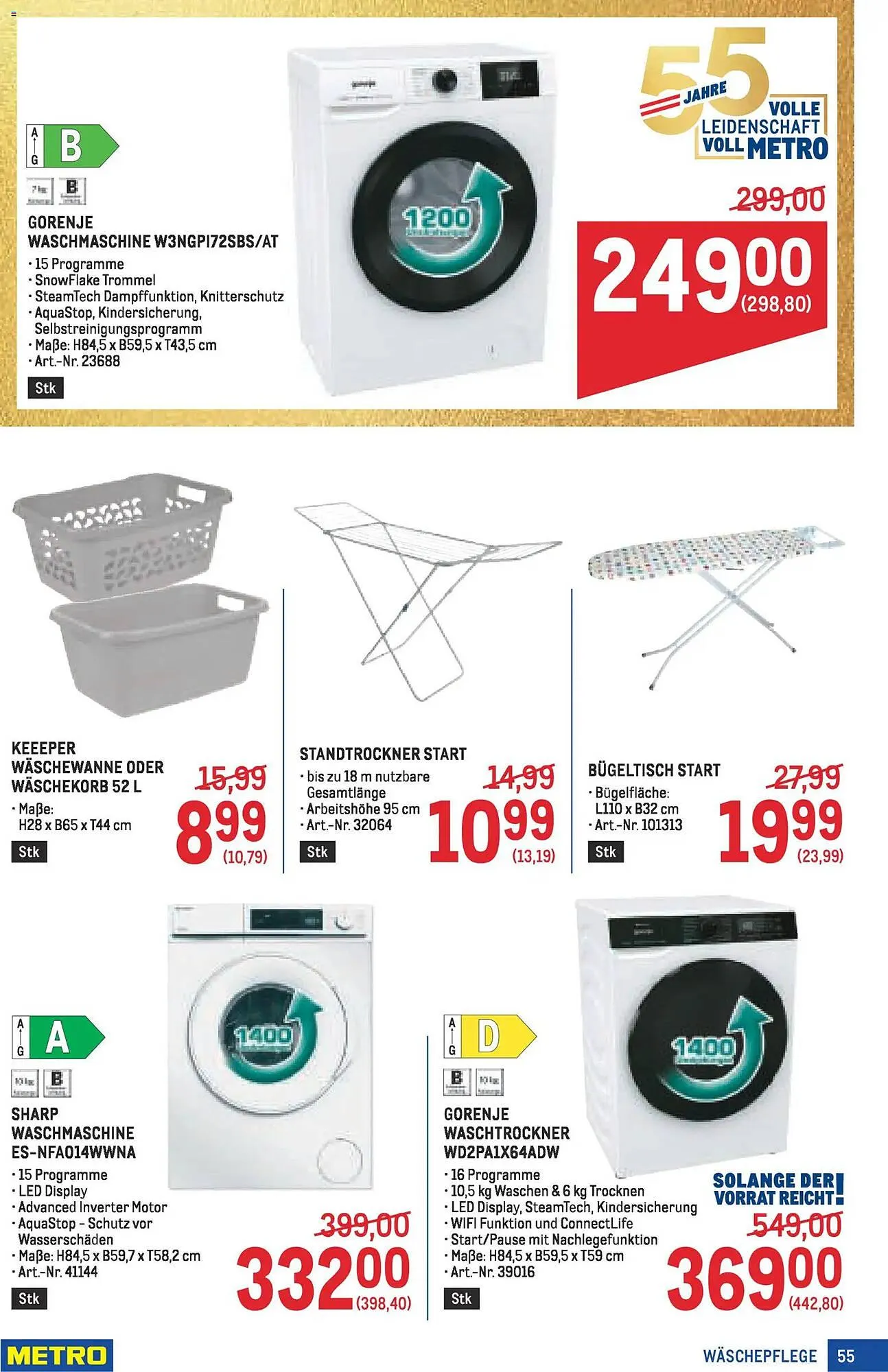 Metro Flugblatt von 19. März bis 1. April 2026 - Flugblätt seite  55