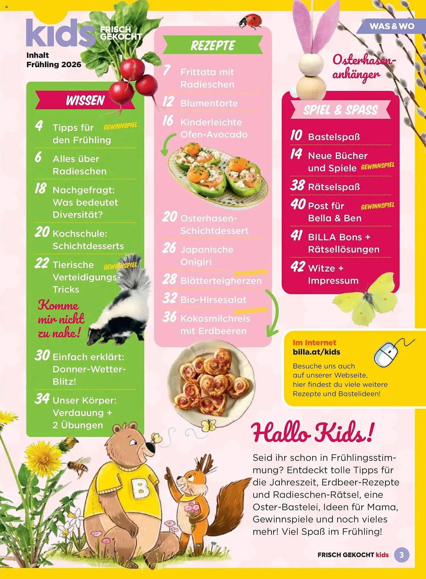 Billa Flugblatt von 1. März bis 31. Mai 2026 - Flugblätt seite  3