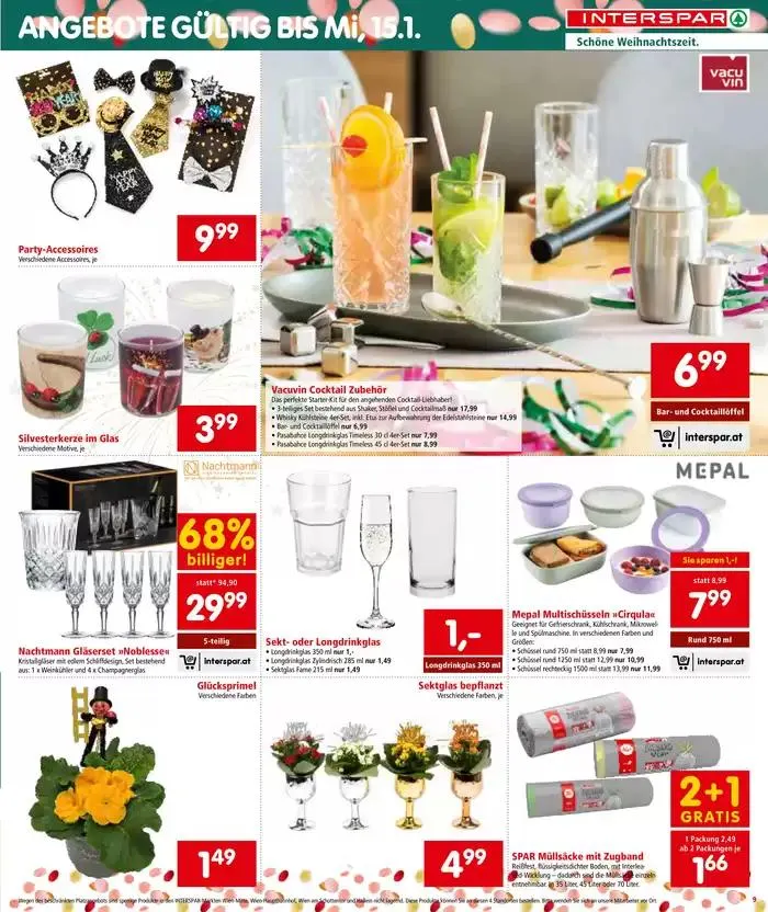 Rabatte und Aktionen von 29. Dezember bis 12. Jänner 2025 - Flugblätt seite  10