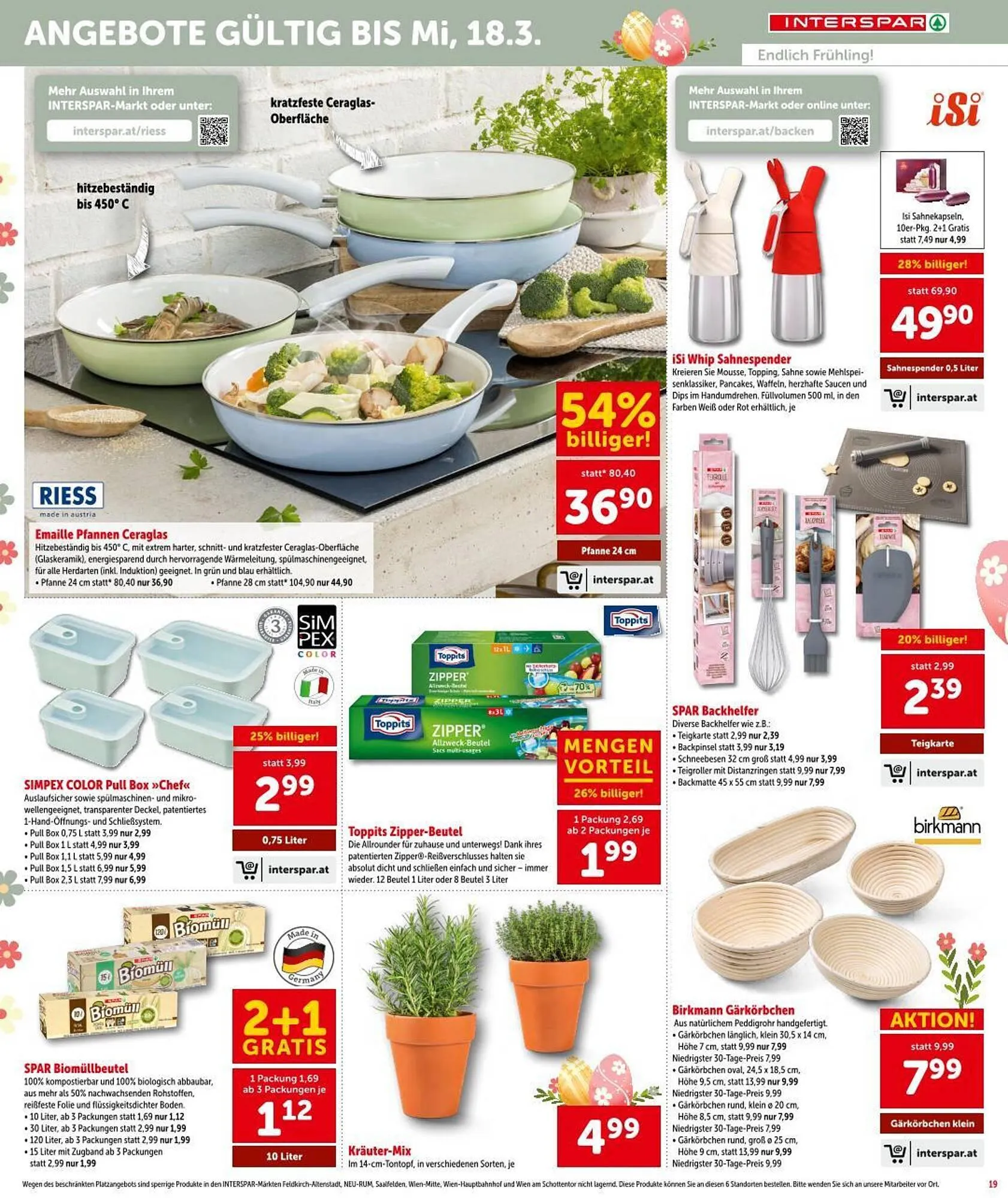 Interspar Flugblatt von 26. Februar bis 11. März 2026 - Flugblätt seite 19
