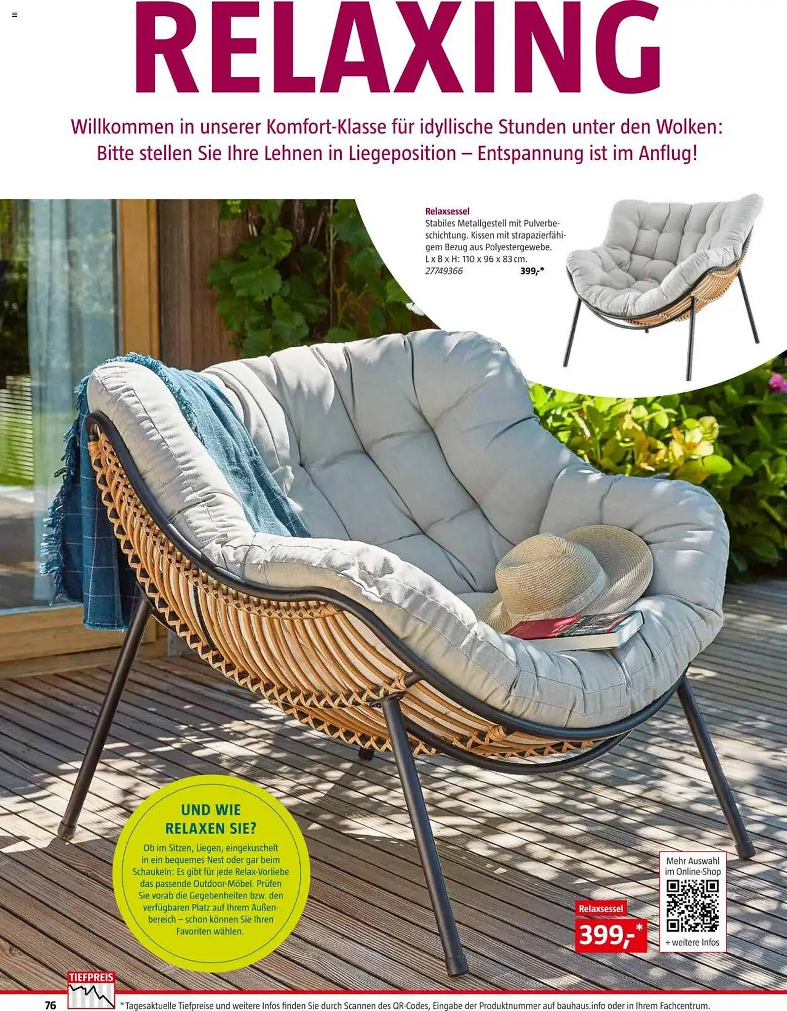 Bauhaus Flugblatt von 4. März bis 4. Jänner 2026 - Flugblätt seite  76