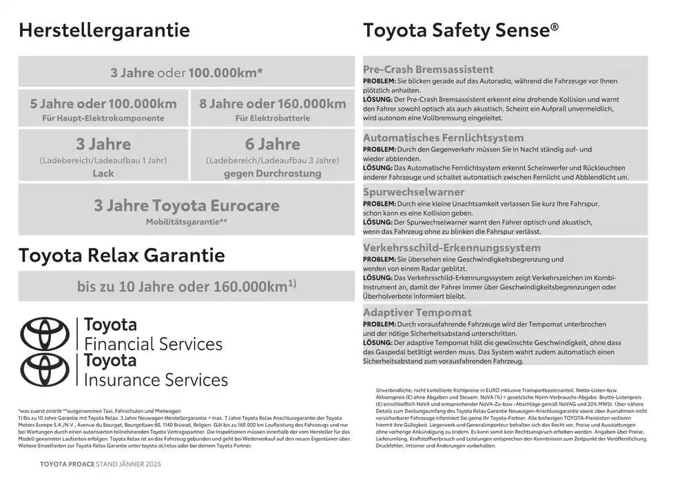 Toyota Proace & Proace Electric von 6. Februar bis 6. Februar 2026 - Flugblätt seite  18