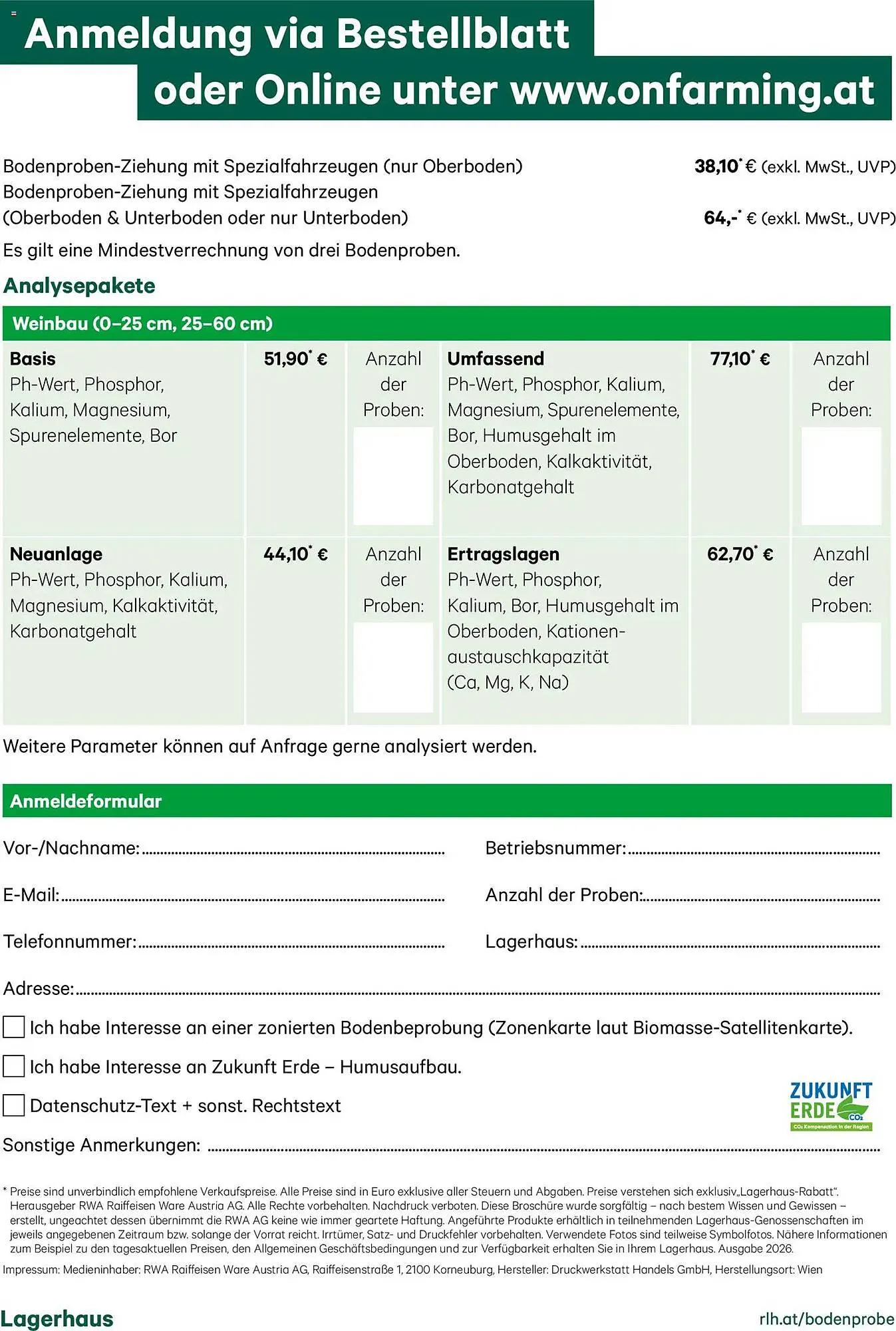Lagerhaus Flugblatt von 11. Februar bis 30. April 2026 - Flugblätt seite 2