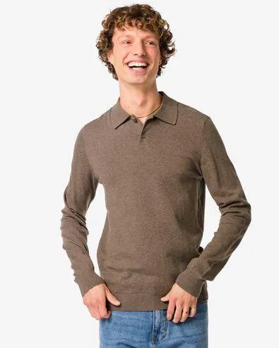 herenpolo Jonathan taupe