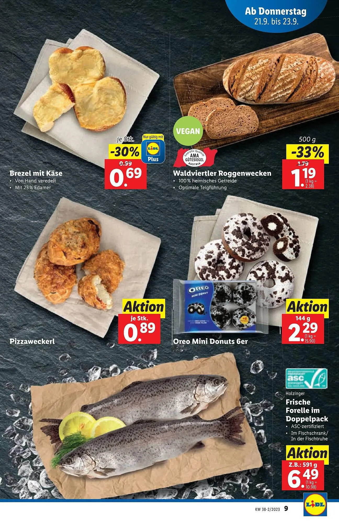 Lidl Flugblatt von 21. September bis 27. September 2023 - Flugblätt seite 9