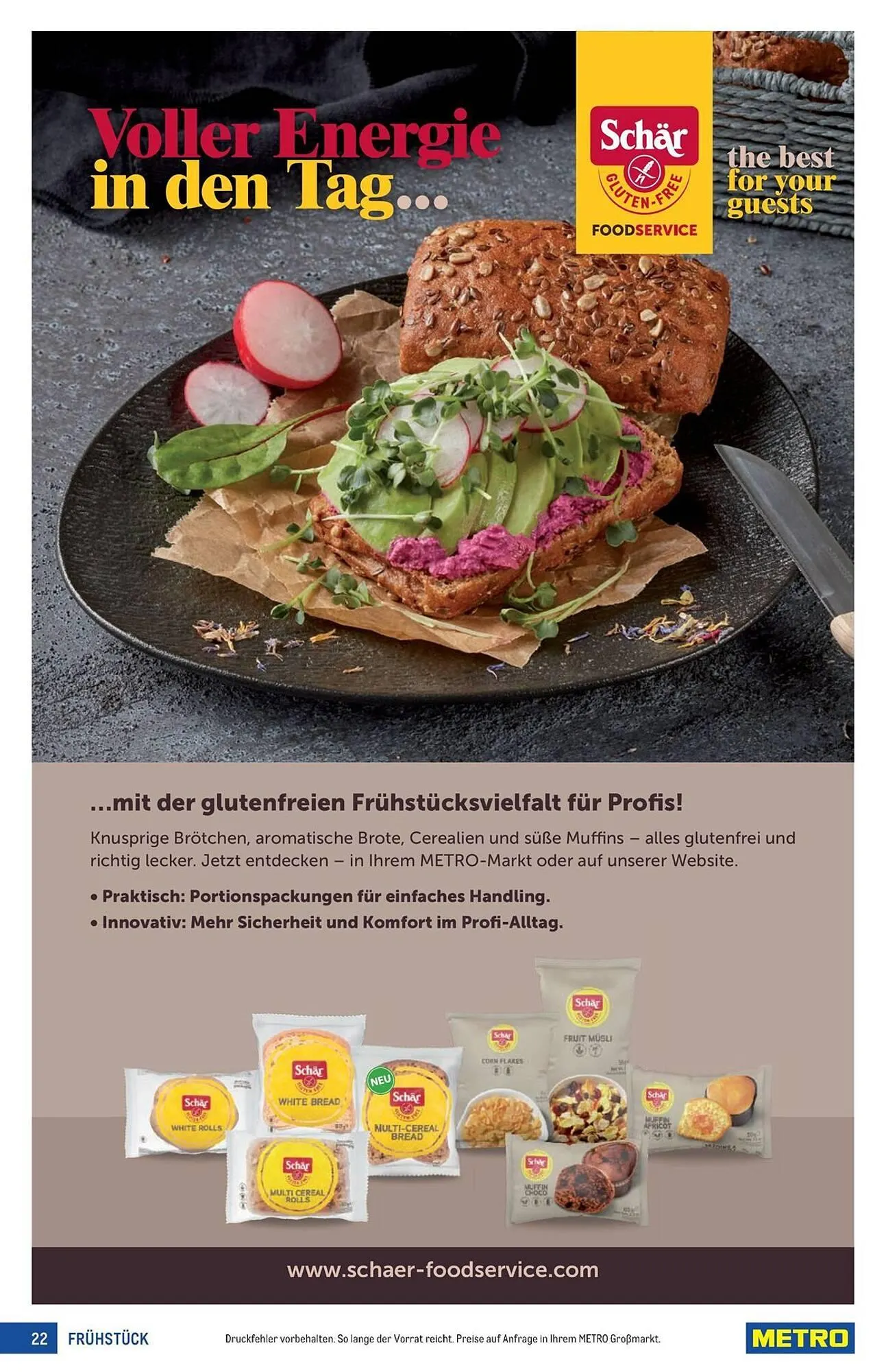 Metro Flugblatt von 18. März bis 1. April 2026 - Flugblätt seite 22