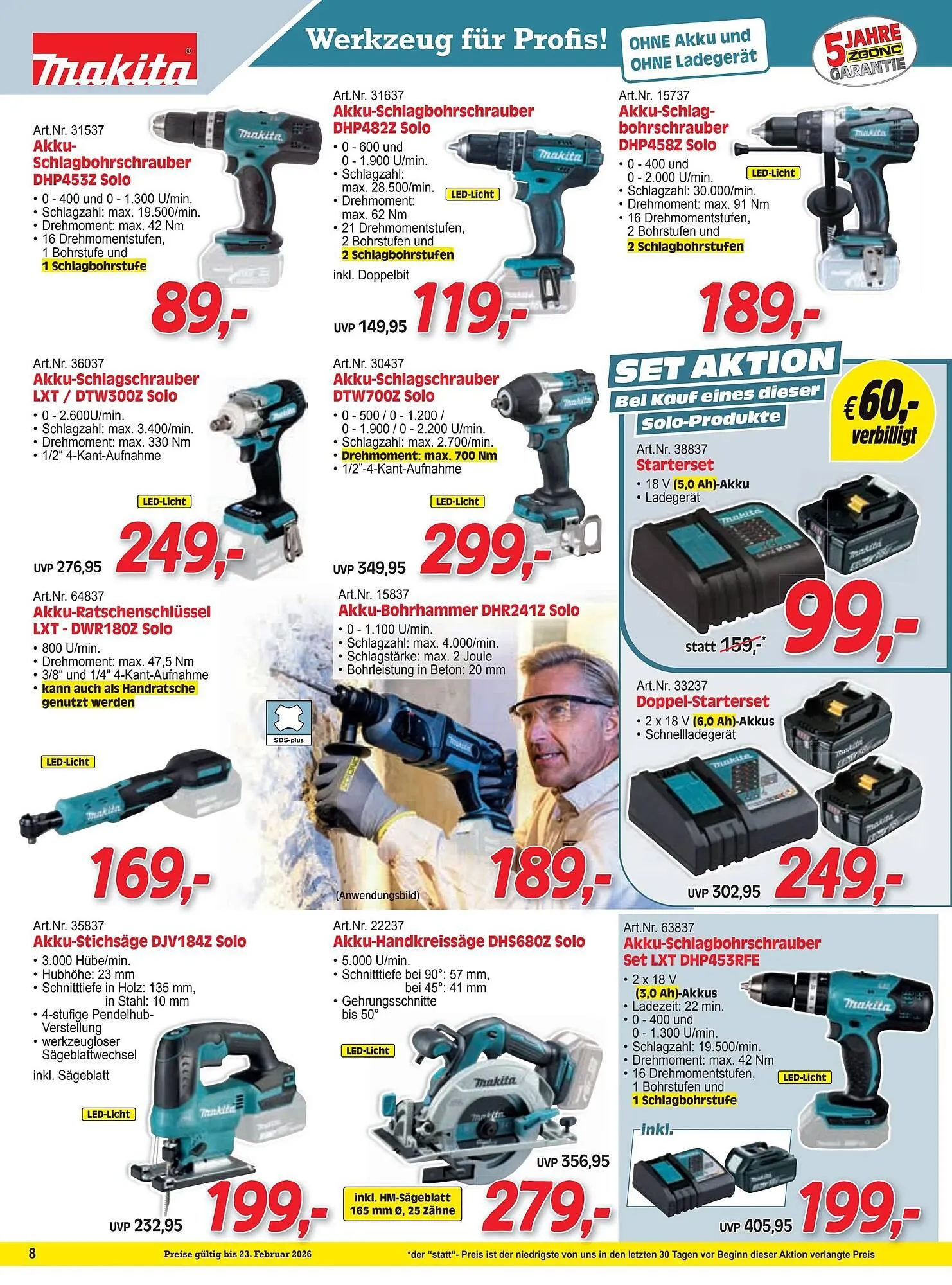 Zgonc Flugblatt von 1. Februar bis 23. Februar 2026 - Flugblätt seite  8