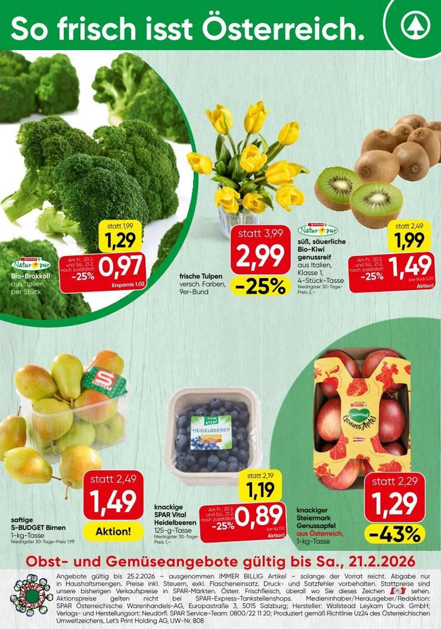 Eurospar Flugblatt von 19. Februar bis 25. Februar 2026 - Flugblätt seite  12