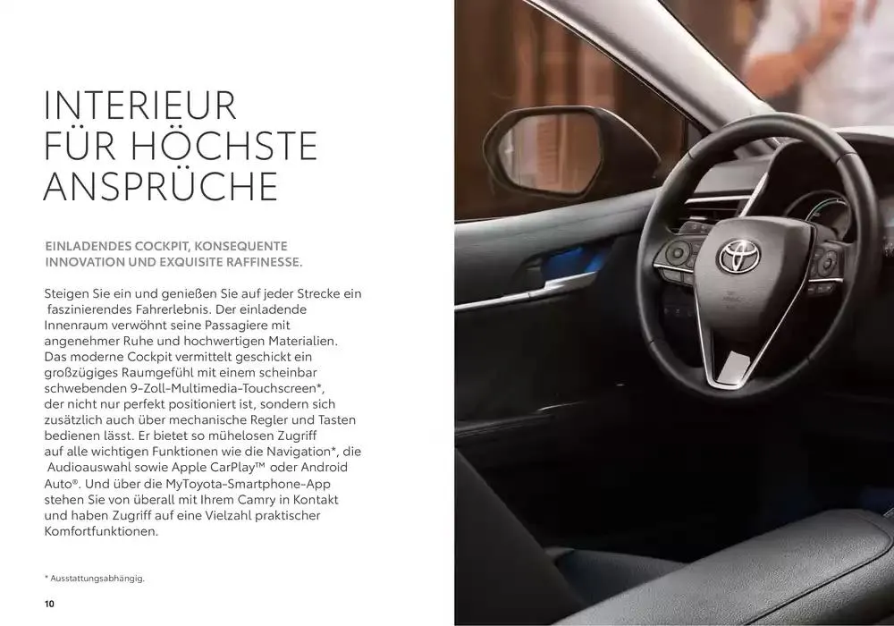 Toyota Camry von 7. Dezember bis 7. Dezember 2025 - Flugblätt seite 10