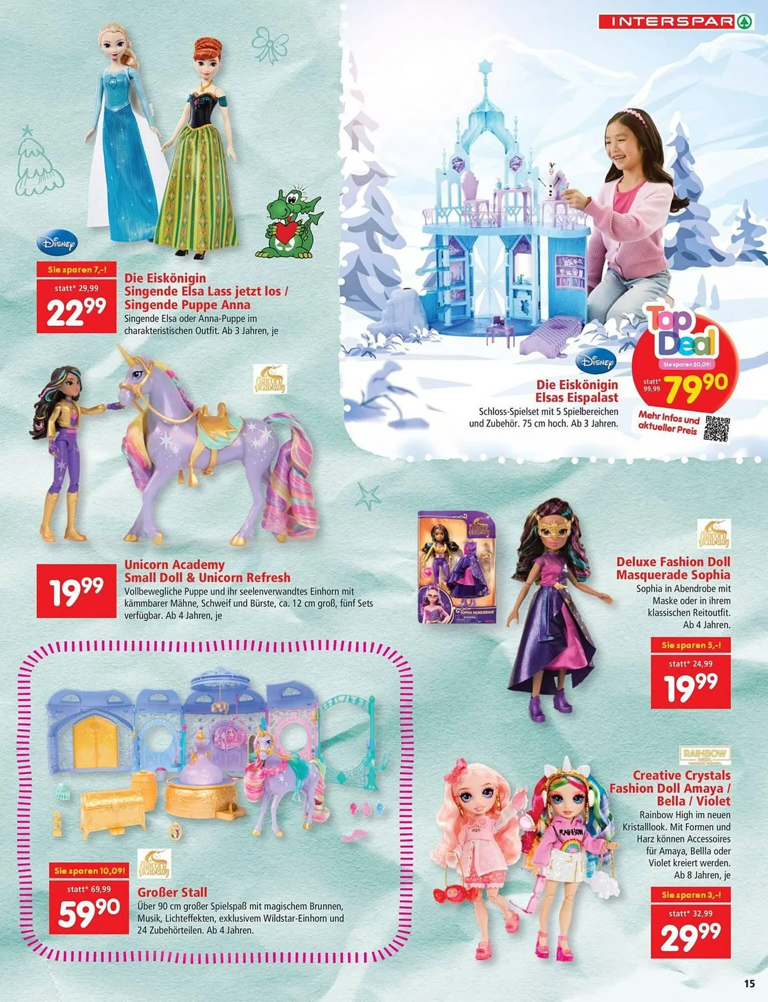 Interspar Flugblatt von 22. Oktober bis 15. Dezember 2025 - Flugblätt seite  15