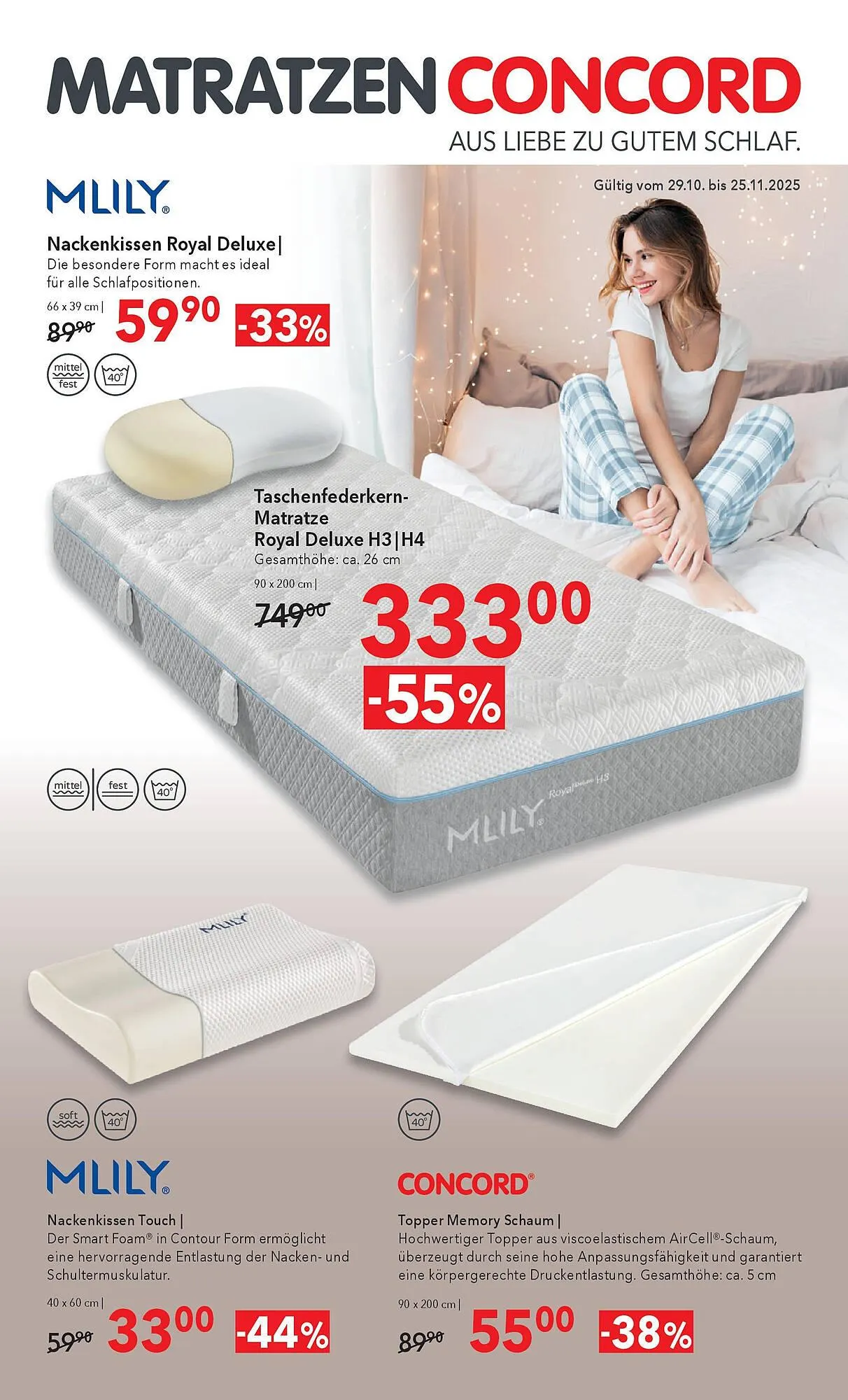 Matratzen Concord Prospekt - 1