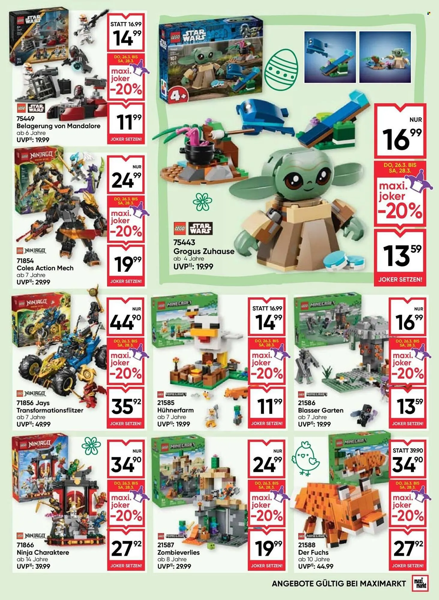 Maximarkt Flugblatt von 26. März bis 1. April 2026 - Flugblätt seite 21