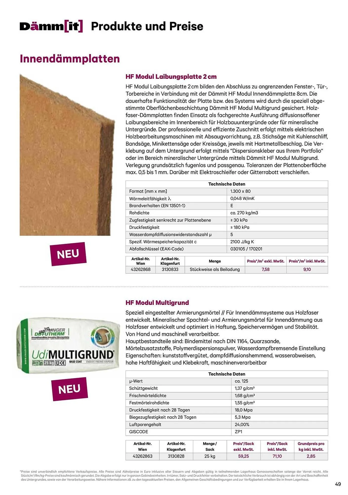 Lagerhaus Graz Land Flugblatt von 22. März bis 31. Dezember 2025 - Flugblätt seite  49
